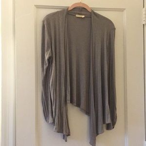 Pins and needles light gray open cardigan sz xs